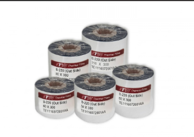 ITW Wax-Resin Barcode Ribbon B120/B128