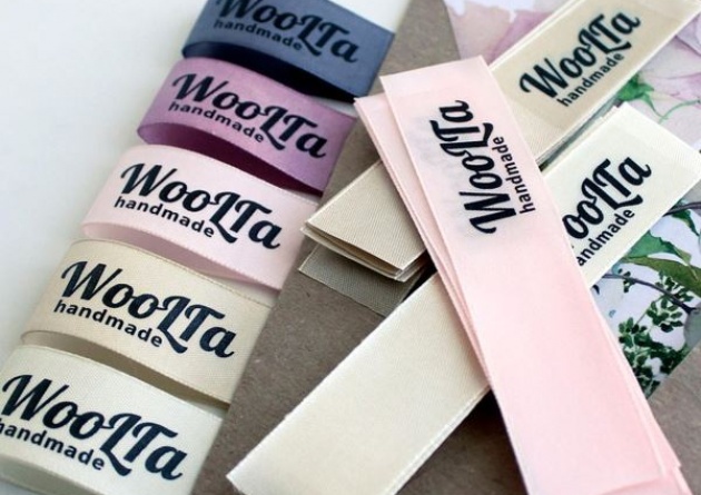 Fabric labels (Taffeta, Satin, Vinyl)